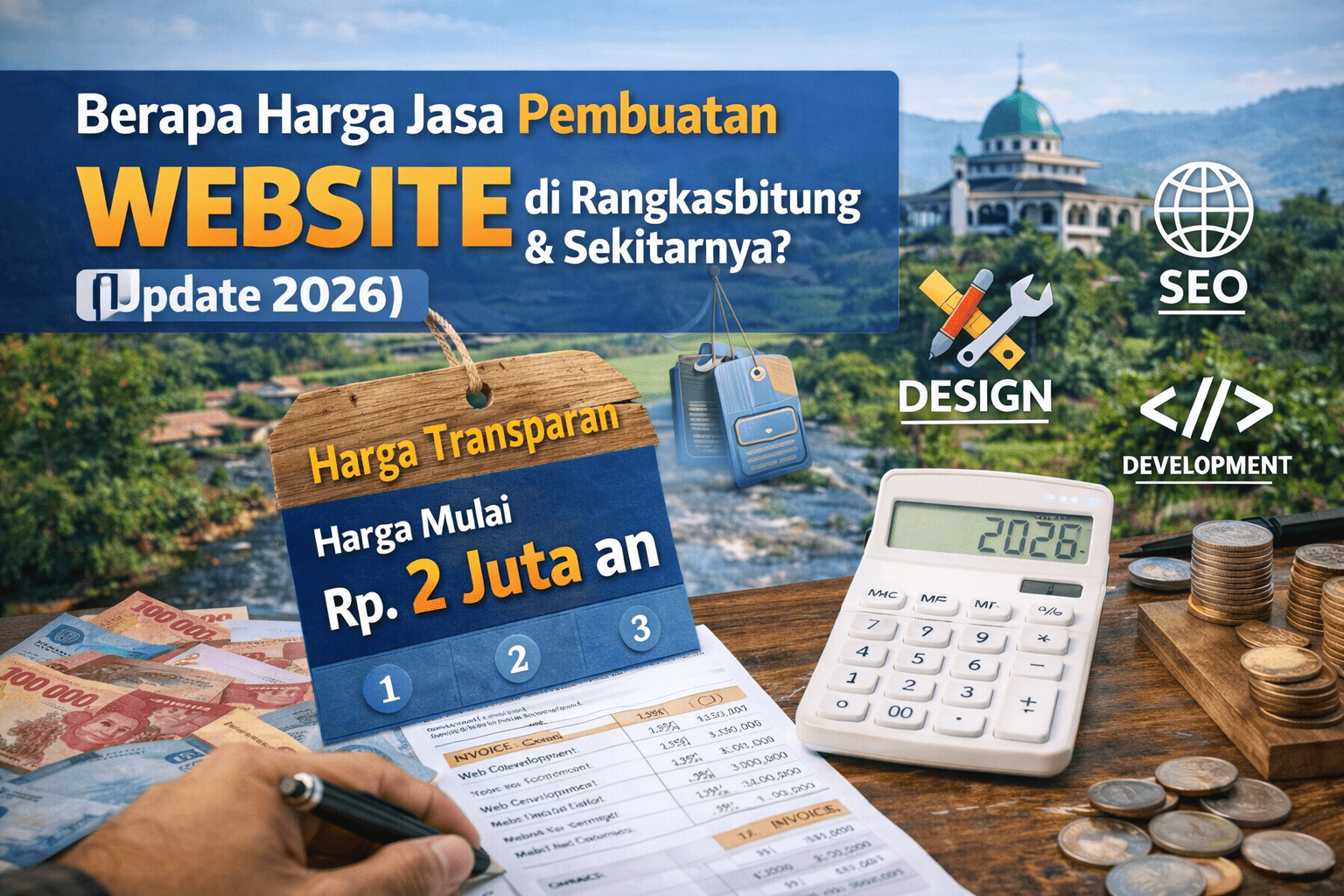 Berapa Harga Jasa Pembuatan Website di Rangkasbitung &amp; Sekitarnya? (Update 2026)