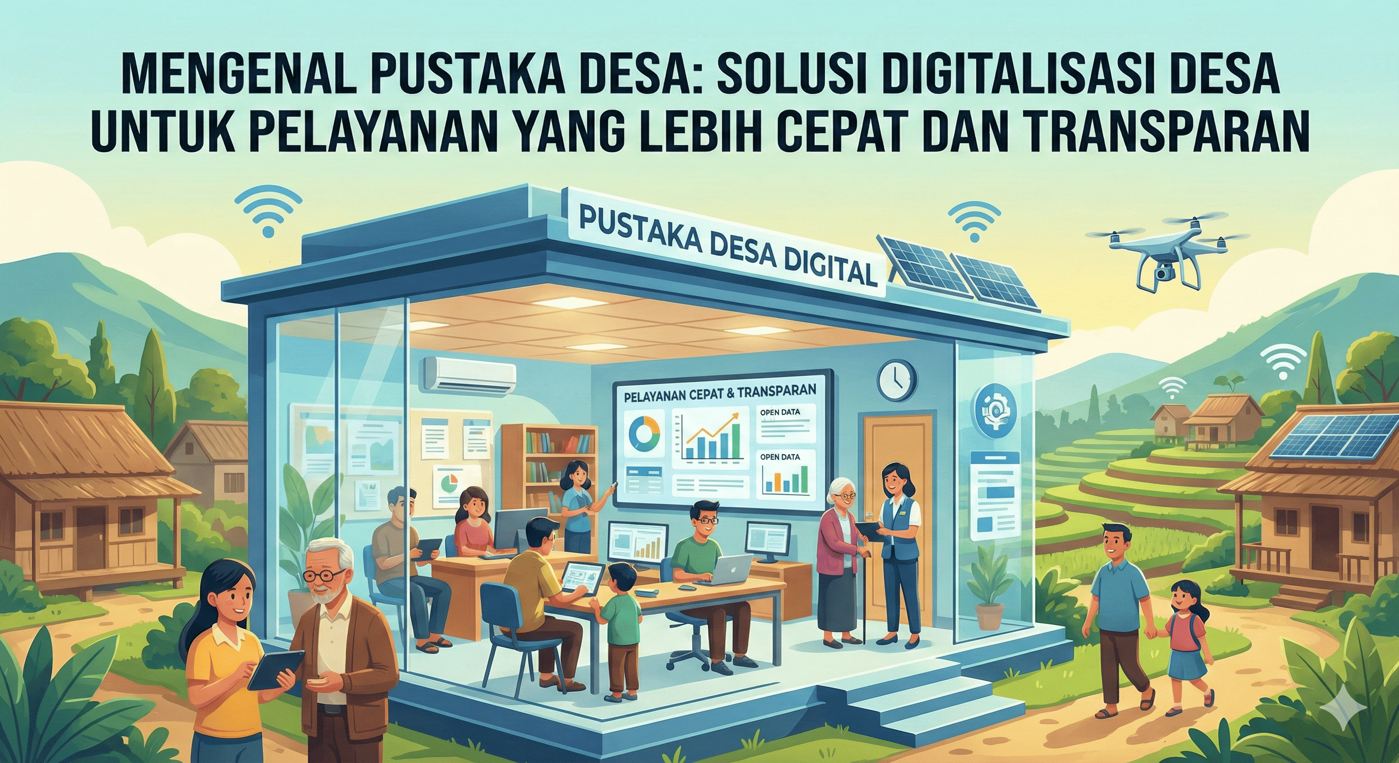 Mengenal Pustaka Desa: Solusi Digitalisasi Desa untuk Pelayanan yang Lebih Cepat dan Transparan
